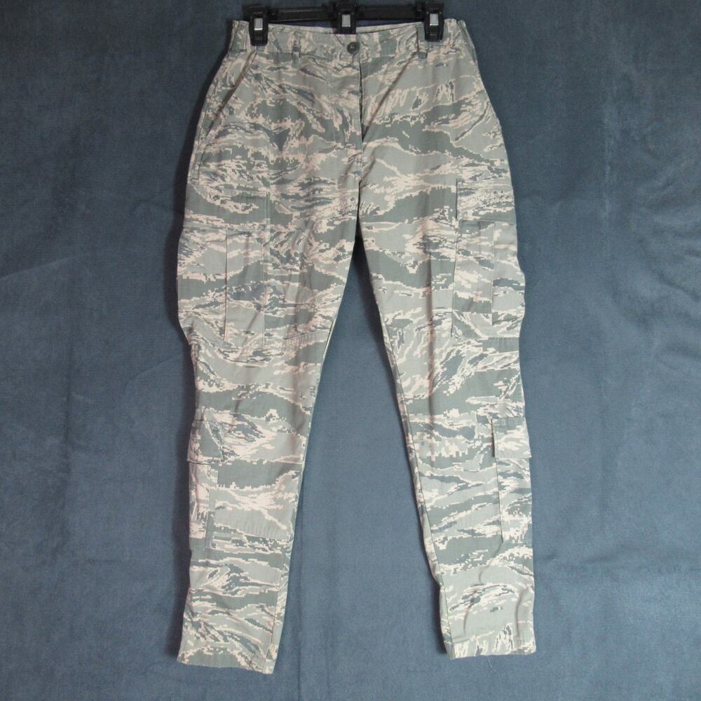 US Air Force ABU Cargo Pants Womens Size 12XS Camo Utility Military Uniform